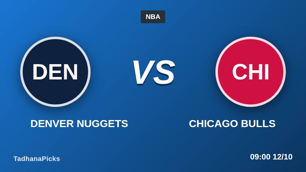 Nuggets vs Bulls: How I'd Bet Denver -7.5 at Ball Arena Tonight